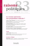 Raisons politiques 83, août 2021